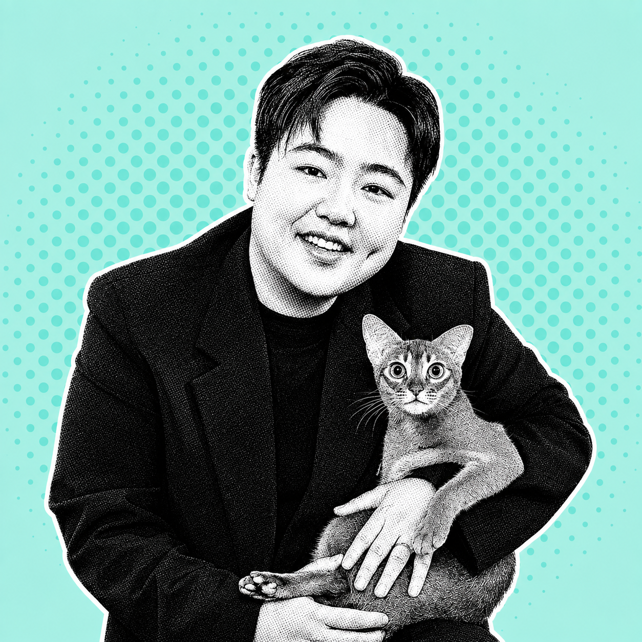 Pop-art style portrait of Dr. Cathie So